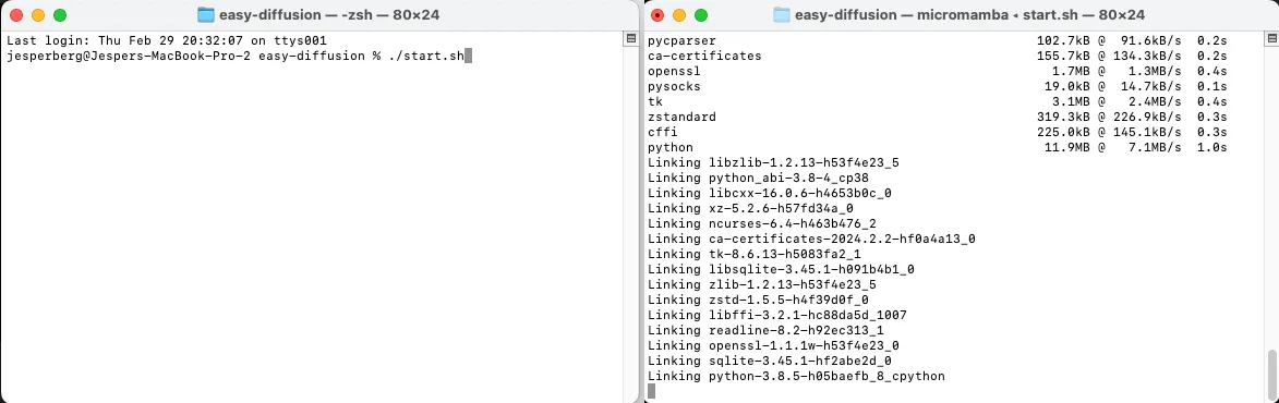 easy diffusion nedladdning