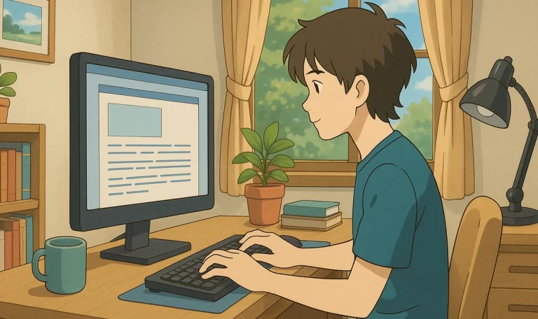 skriver innehåll för webben