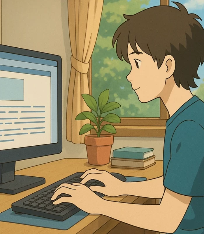 skriver innehåll för webben